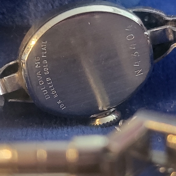 Antique BULOVA WG Diamond WATCH